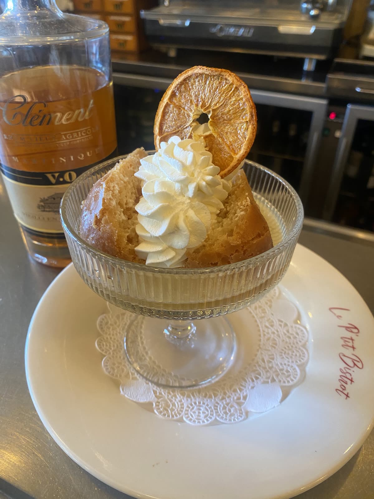 Dessert gourmand servi au P'tit Bistrot