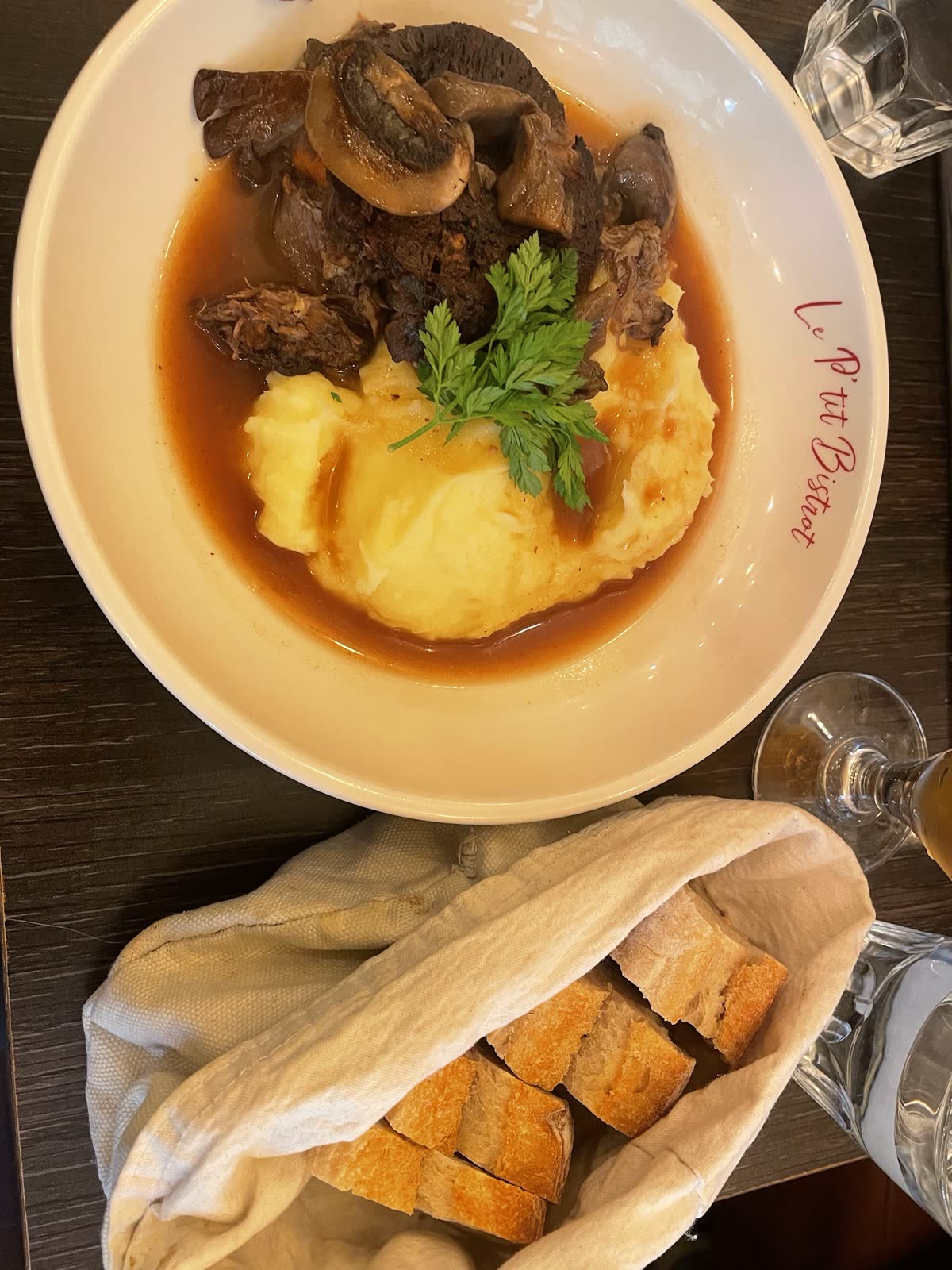 Bœuf mijoté et purée maison